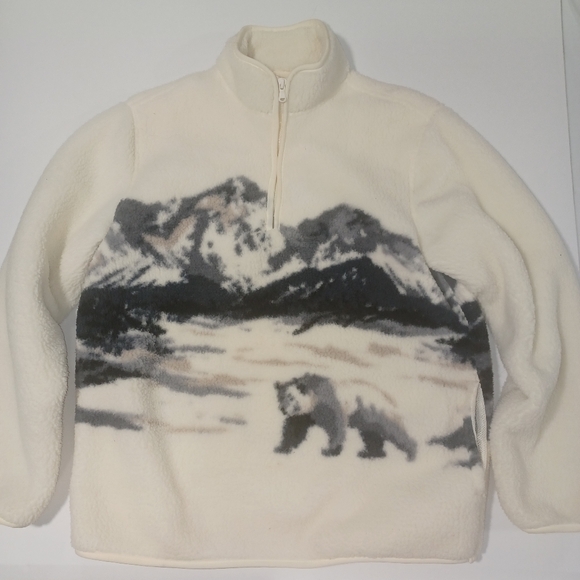 Old Navy Jackets & Blazers - Old Navy Cream Fleece Pullover